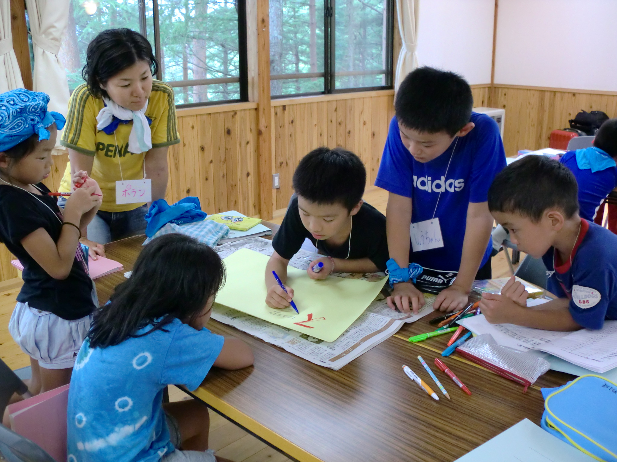 8月7日 初めまして~ わんぱくキャンプ初日